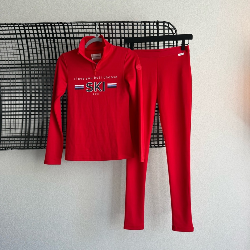 We Norwegians bibi zip up and legging set - Picture 3 of 9